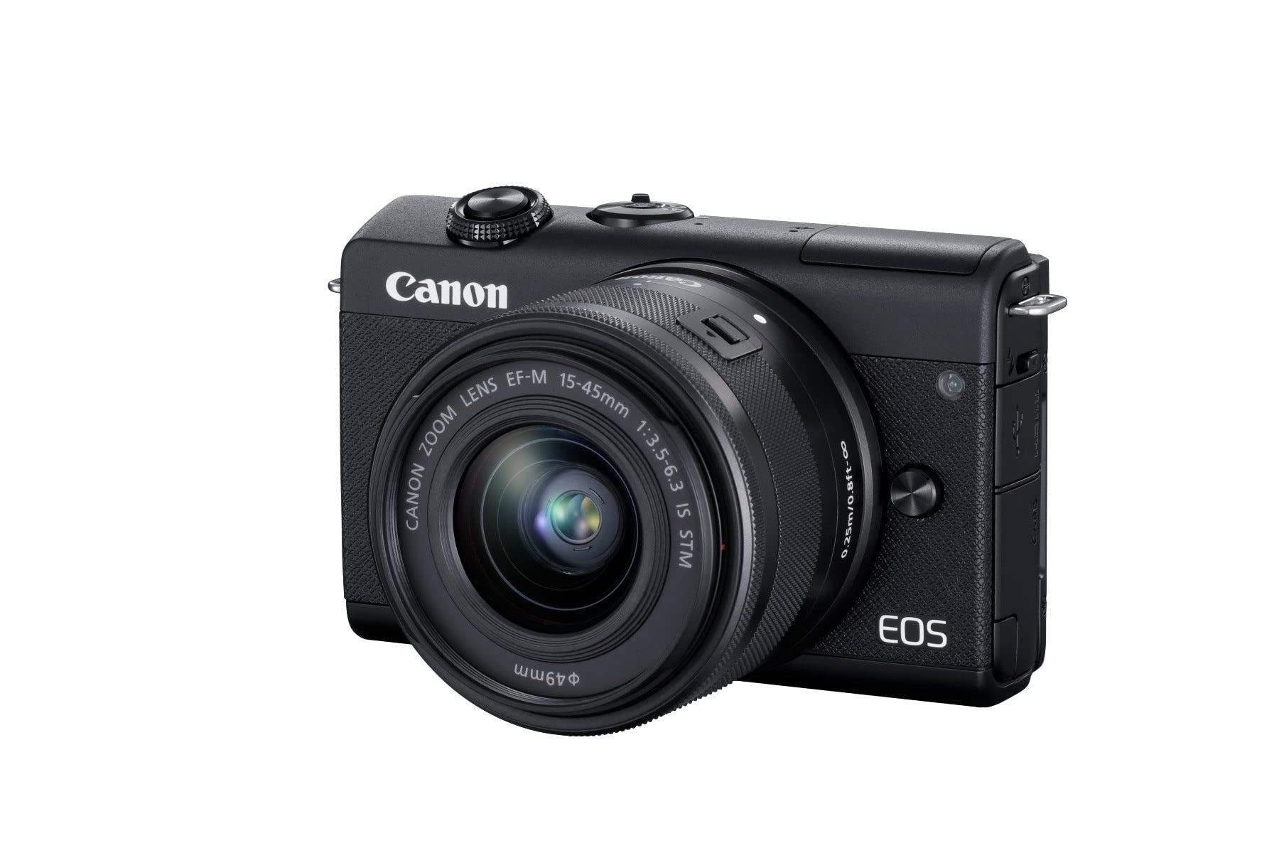 Canon EOS M200 KIT (EF-M15-45mm) Black : Amazon.sg: Electronics